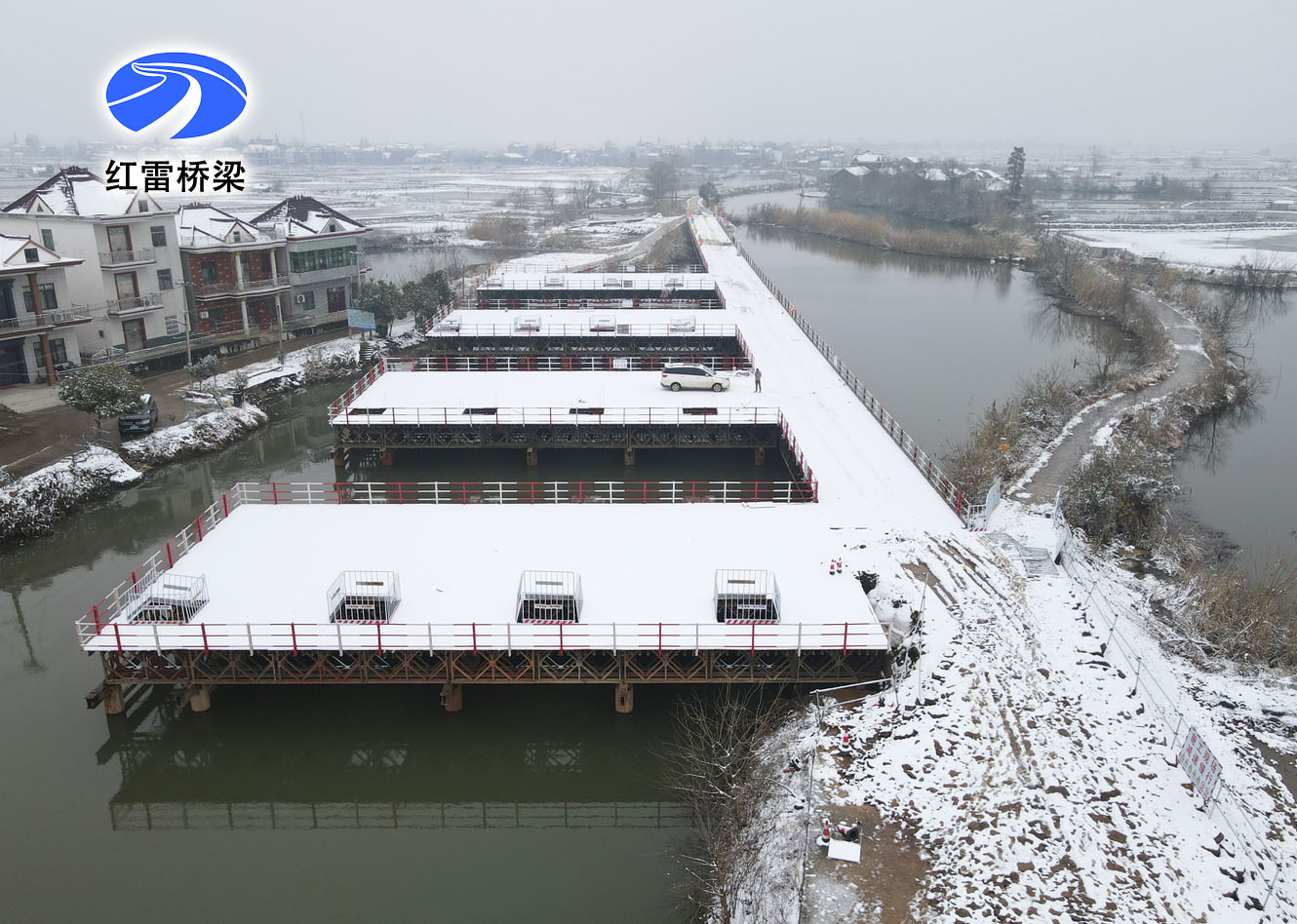 天天高速公路無為至安慶段3標(biāo)鋼便橋鋼板樁支護(hù)工程